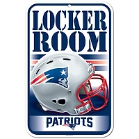 WinCraft New England Patriots 11" x 17" Indoor/Outdoor Sign
