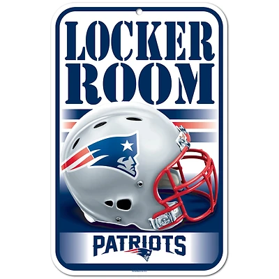 WinCraft New England Patriots 11" x 17" Indoor/Outdoor Sign
