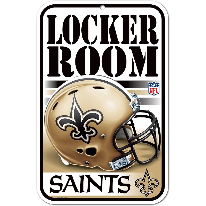 WinCraft New Orleans Saints 11" x 17" Indoor/Outdoor Sign