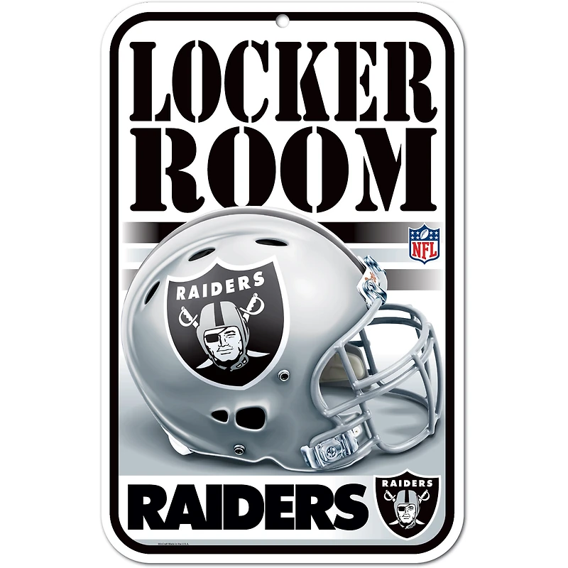 WinCraft Las Vegas Raiders 11" x 17" Indoor/Outdoor Sign