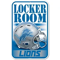 WinCraft Detroit Lions 11" x 17" Indoor/Outdoor Sign