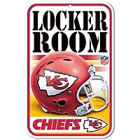WinCraft Kansas City Chiefs 11" x 17" Indoor/Outdoor Sign
