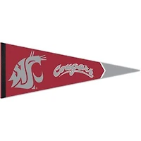 WinCraft Washington State Cougars 12" x 30" Large Logo Premium Pennant