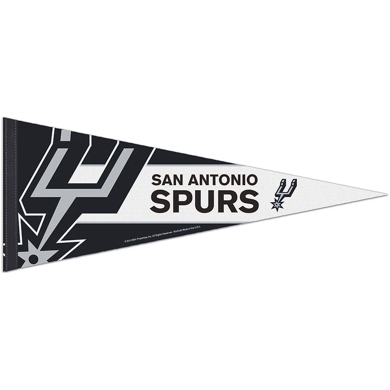 WinCraft San Antonio Spurs 12" x 30" Large Logo Premium Pennant