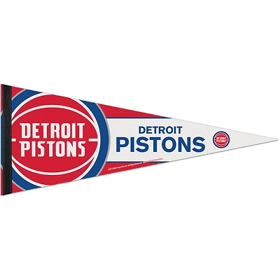 WinCraft Detroit Pistons 12" x 30" Large Logo Premium Pennant