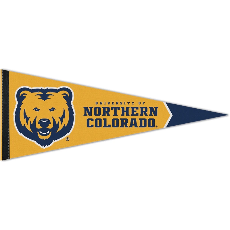 WinCraft Northern Colorado Bears 12" x 30" Large Logo Premium Pennant