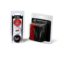 Carolina Hurricanes 3-Golf Ball & 50-Golf Tee Set
