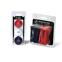 Washington Capitals 3-Golf Ball & 50-Golf Tee Set