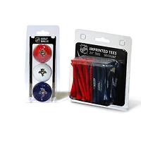 Florida Panthers 3-Golf Ball & 50-Golf Tee Set