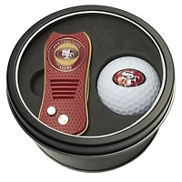 San Francisco 49ers Divot Tool & Golf Ball Personalized Tin Gift Set