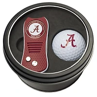 Alabama Crimson Tide Divot Tool & Golf Ball Personalized Tin Gift Set