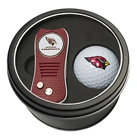 Arizona Cardinals Divot Tool & Golf Ball Personalized Tin Gift Set