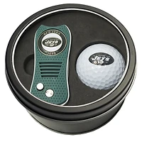 New York Jets Divot Tool & Golf Ball Personalized Tin Gift Set