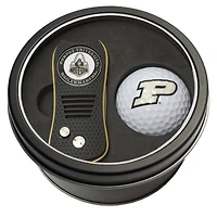 Purdue Boilermakers Divot Tool & Golf Ball Personalized Tin Gift Set