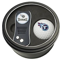 Tennessee Titans Divot Tool & Golf Ball Personalized Tin Gift Set