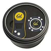 Cal Bears Divot Tool & Golf Chip Personalized Tin Gift Set