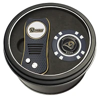 Los Angeles Rams Divot Tool & Golf Chip Personalized Tin Gift Set