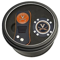 Virginia Cavaliers Divot Tool & Golf Chip Personalized Tin Gift Set