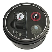 Cincinnati Bearcats Divot Tool Ball Marker & Cap Clip Personalized Tin Gift Set