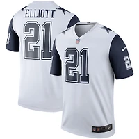 Men's Nike Ezekiel Elliott  White Dallas Cowboys Alternate Legend Player Performance Top