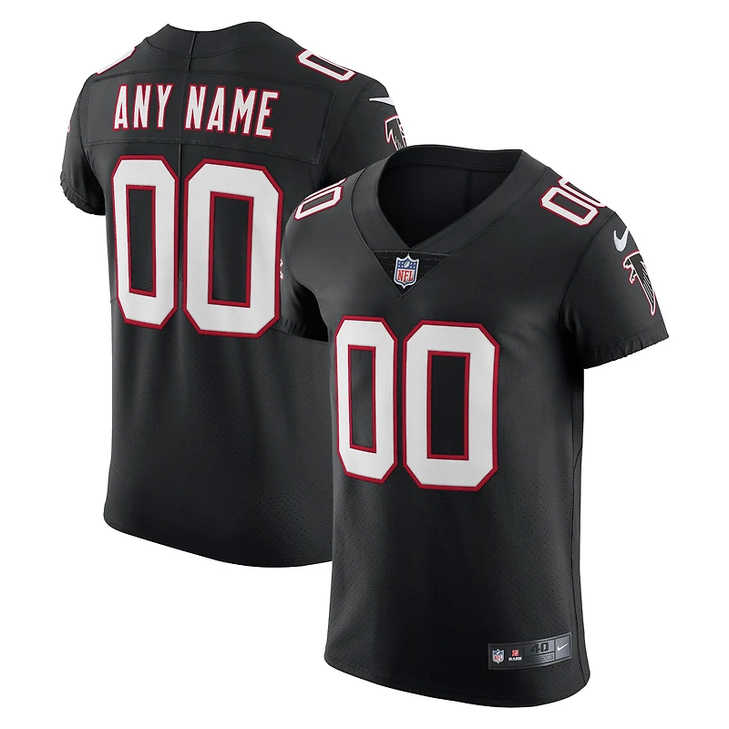 Men's Nike Black Atlanta Falcons Alternate Vapor Elite Custom Jersey
