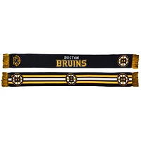 Black Boston Bruins Home Jersey Scarf
