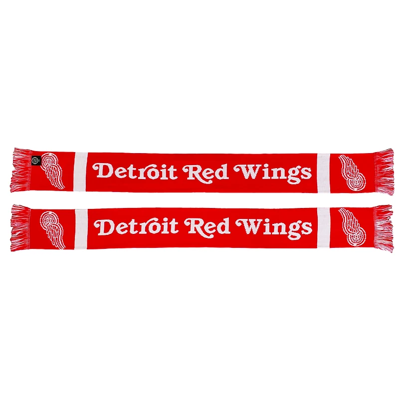 Red Detroit Red Wings Home Jersey Scarf