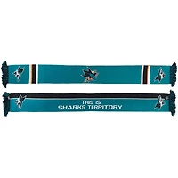 Teal San Jose Sharks Home Jersey Scarf