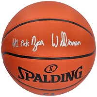 Zion Williamson New Orleans Pelicans Autographed Spalding Indoor/Outdoor Basketball with "2019 #1 Draft Pick" Inscription