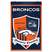 Denver Broncos Shield Banner