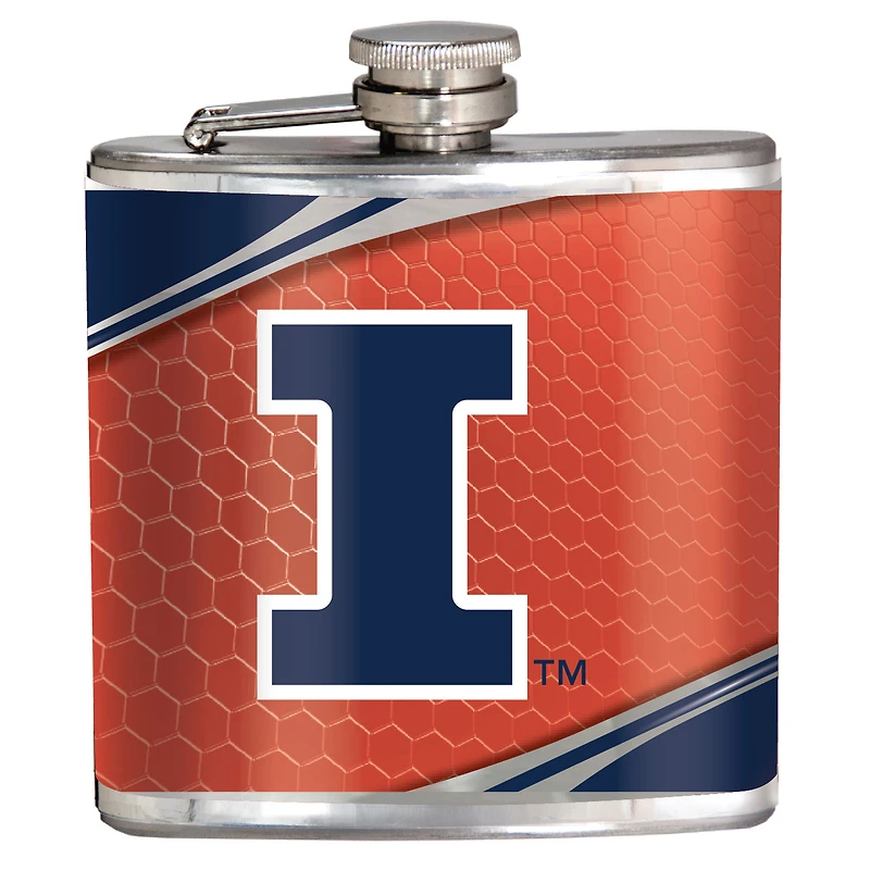 Illinois Fighting Illini 6oz. Hip Flask