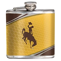 Wyoming Cowboys 6oz. Hip Flask