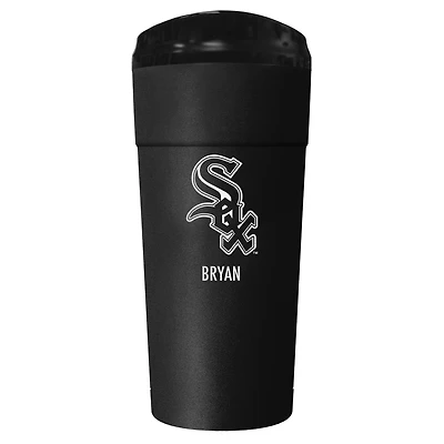 Black Chicago White Sox 24oz. Personalized Stealth Travel Tumbler