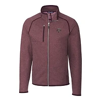 Men's Cutter & Buck Maroon Texas A&M Aggies Mainsail Full-Zip Jacket