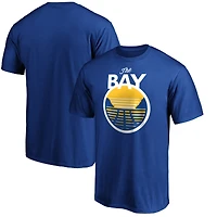 Men's Royal Golden State Warriors The Bay Statement Edition T-Shirt