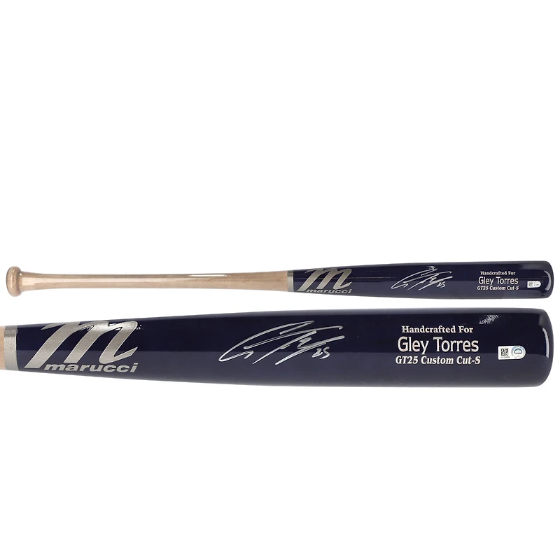 Gleyber Torres Detroit Tigers Autographed Marucci Bat