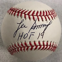 St. Louis Cardinals Lee Smith Autographed Inscribed "HOF 19" Baseball