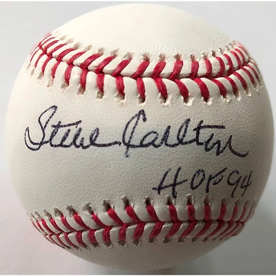 St. Louis Cardinals Steve Carlton Autographed Inscribed "HOF 94" Baseball