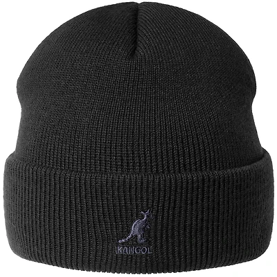 Men's Kangol Black Cuffed Knit Hat