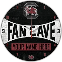 WinCraft South Carolina Gamecocks Personalized 14'' Round Wall Clock