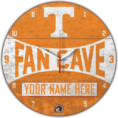 WinCraft Tennessee Volunteers Personalized 14'' Round Wall Clock