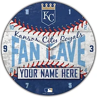 WinCraft Kansas City Royals Personalized 14'' Round Wall Clock