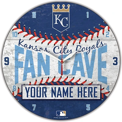 WinCraft Kansas City Royals Personalized 14'' Round Wall Clock