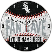 WinCraft Chicago White Sox Personalized 14'' Round Wall Clock