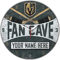 WinCraft Vegas Golden Knights Personalized 14'' Round Wall Clock