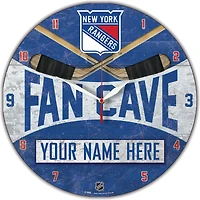 WinCraft New York Rangers Personalized 14'' Round Wall Clock