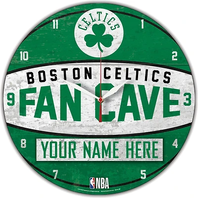 WinCraft Boston Celtics Personalized 14'' Round Wall Clock