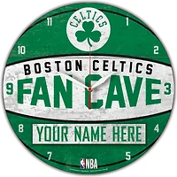 WinCraft Boston Celtics Personalized 14'' Round Wall Clock