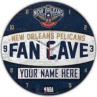 WinCraft New Orleans Pelicans Personalized 14'' Round Wall Clock