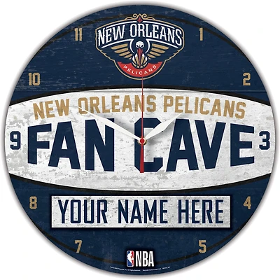 WinCraft New Orleans Pelicans Personalized 14'' Round Wall Clock